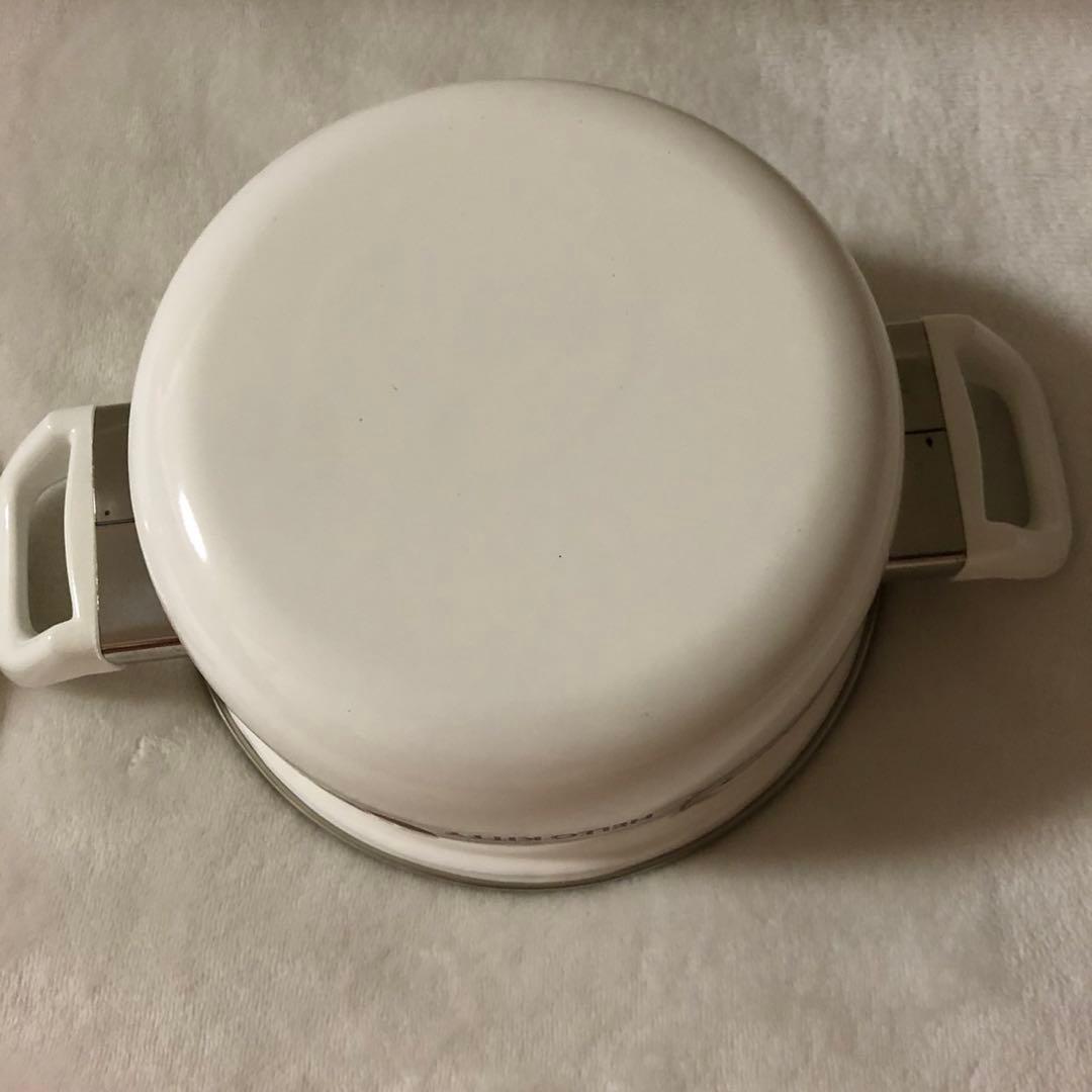 ハローキティ　両手鍋　ホーロー鍋