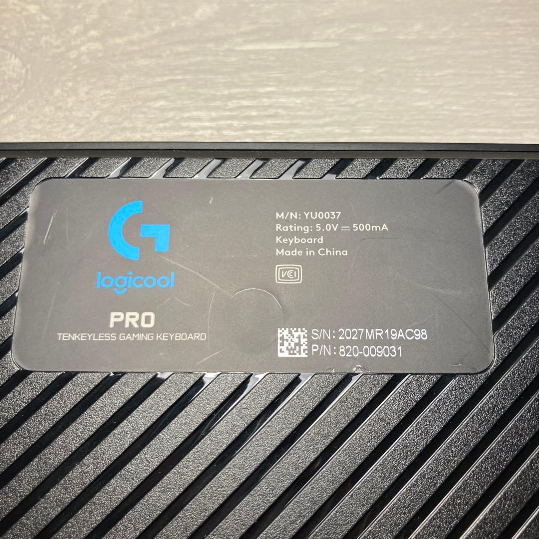 Logicool G PRO ゲーミングキーボード 有線