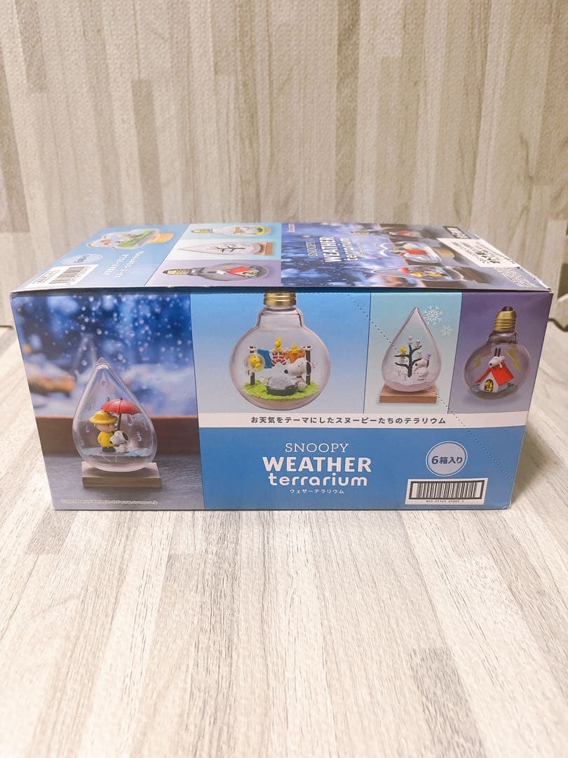 SNOOPY WEATHER terrarium 6個セット