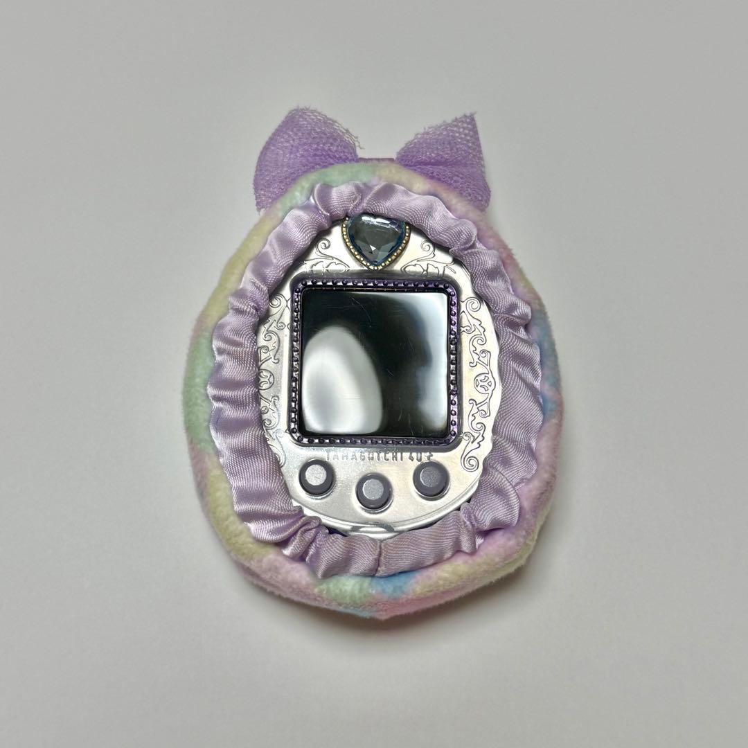 たまごっち 4U+ anniversary ver. パールパープル カバー付き