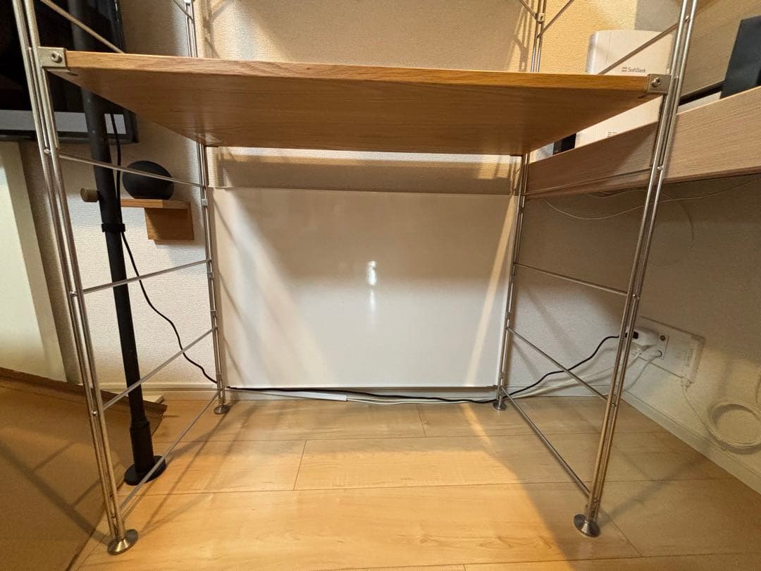 無印良品　ステンレスユニットシェルフ　ワイド　大