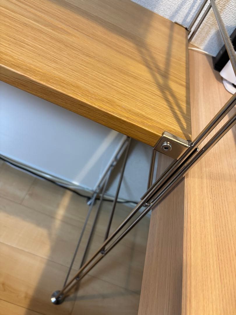 無印良品　ステンレスユニットシェルフ　ワイド　大