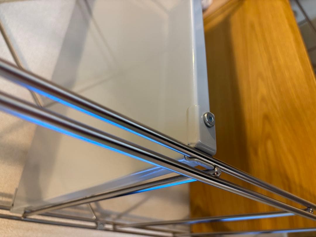 無印良品　ステンレスユニットシェルフ　ワイド　大