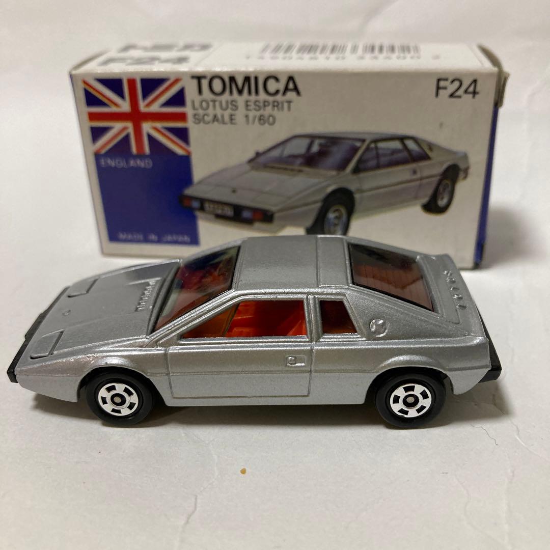 トミカ外国車シリーズ　ロータスエスプリ。輸出仕様　リトラクタブルヘッドライト可動