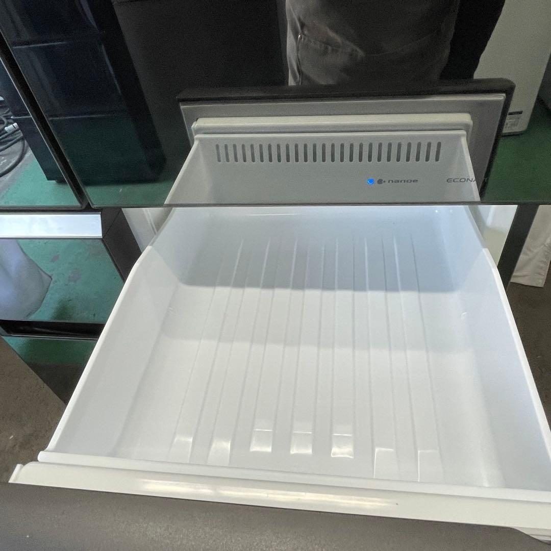 460⭕️冷蔵庫　パナソニック　500-600ℓ級　両開き　設置無料　黒　安い