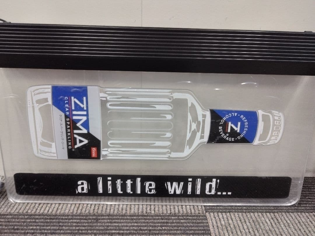 未使用！ZIMA ネオン看板 インテリア パブサイン LED レア