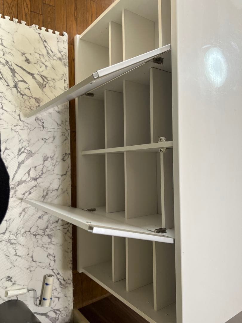 ホワイトキッチンカウンター　バーカウンター