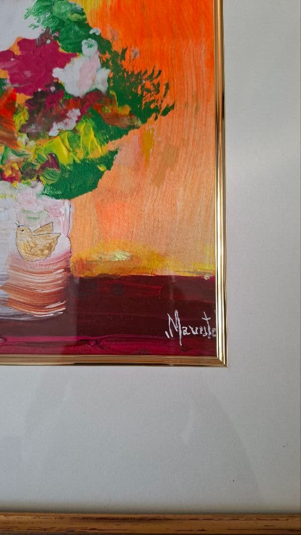 マークエステル版画　『春と小鳥』