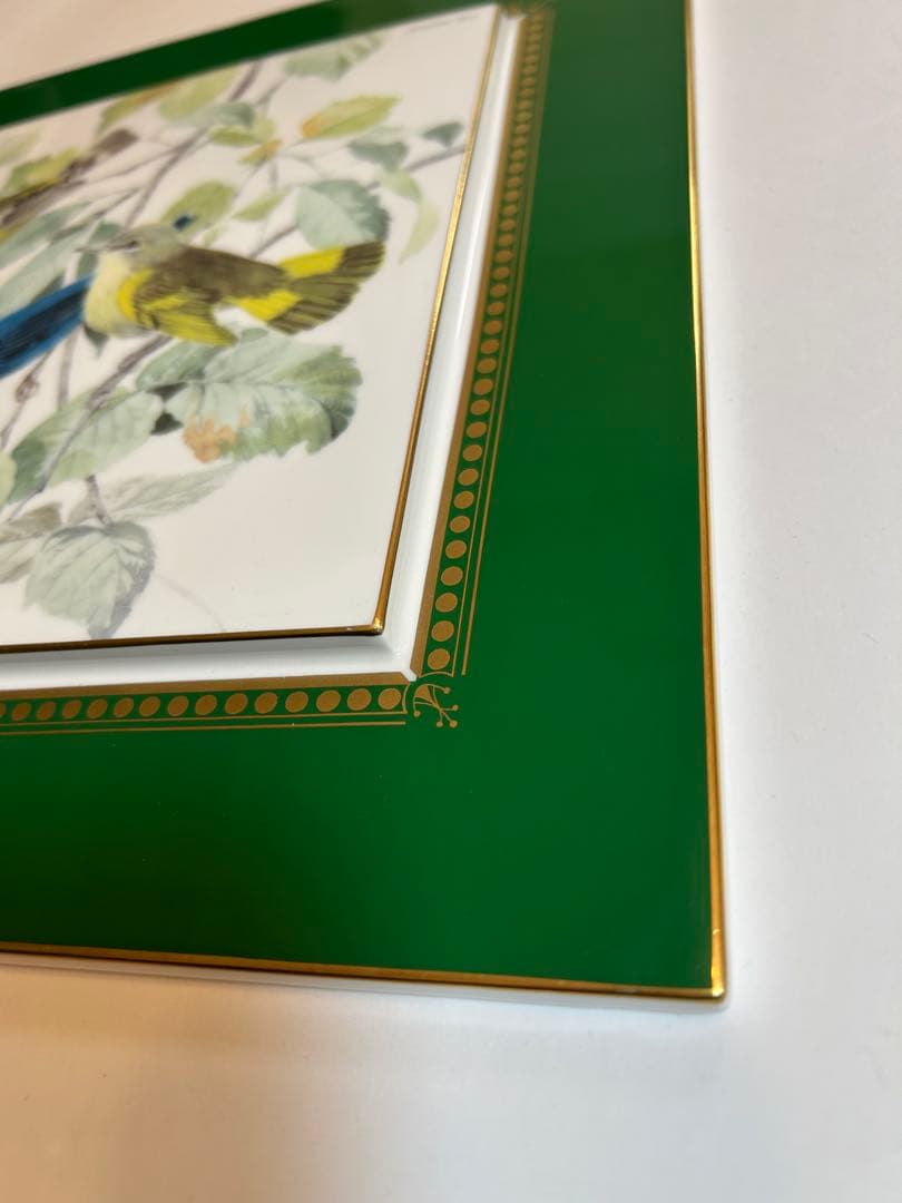 Sango MAGNA (三郷陶器) 加藤吉春 陶画　陶板　タイル　鳥