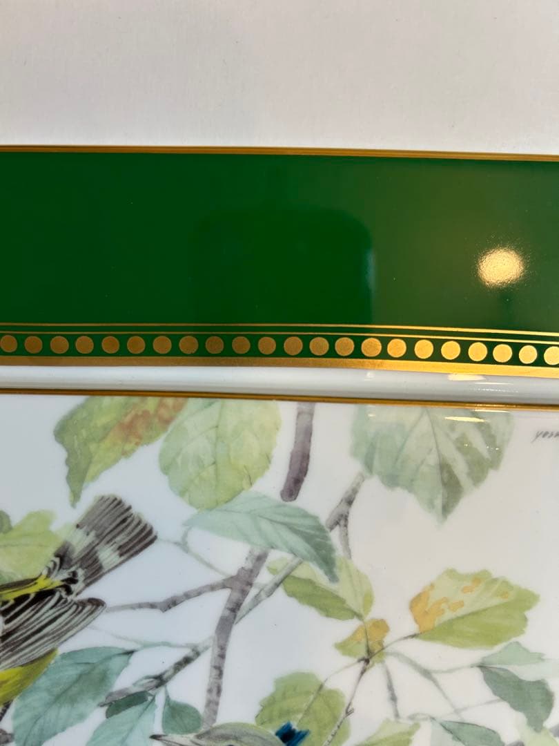 Sango MAGNA (三郷陶器) 加藤吉春 陶画　陶板　タイル　鳥