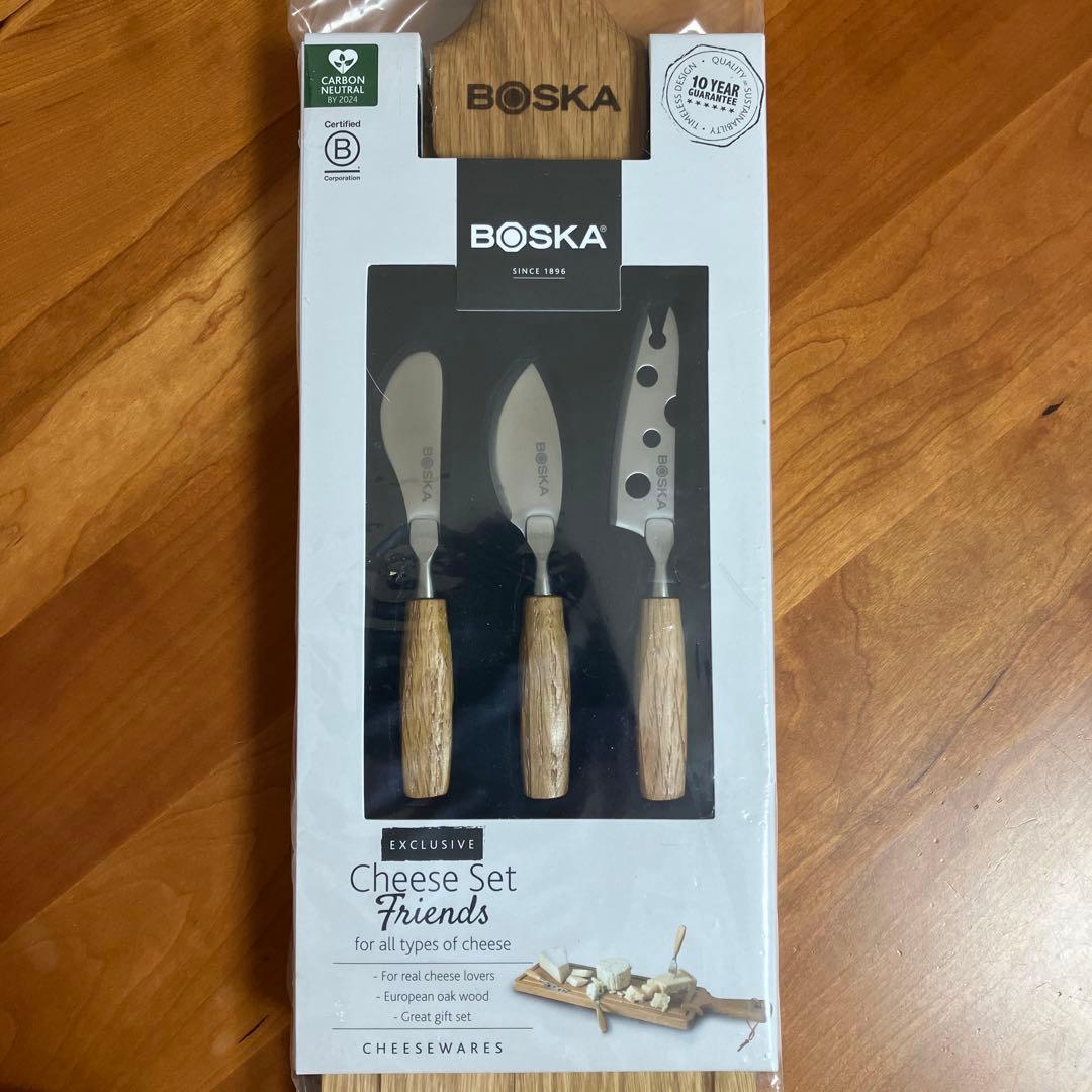 BOSKA ボスカ チーズボード＆ナイフ3本セット