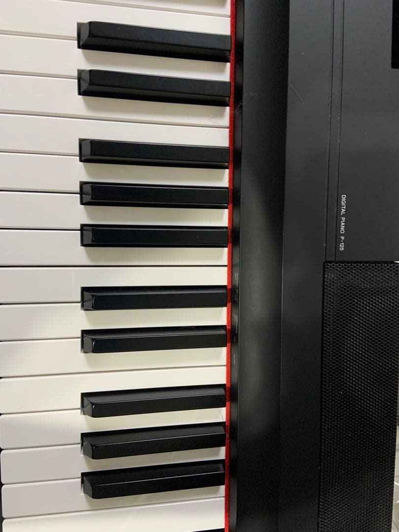 Yamaha p125 電子ピアノ