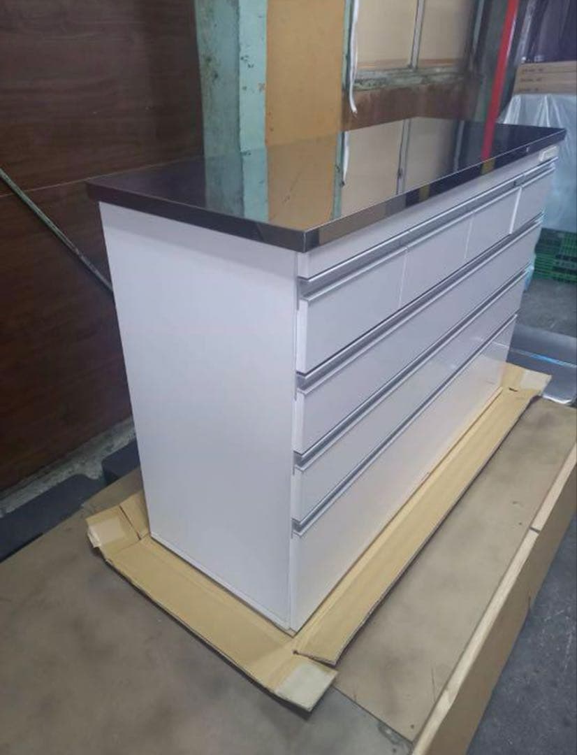 食器棚 ステンレス天板