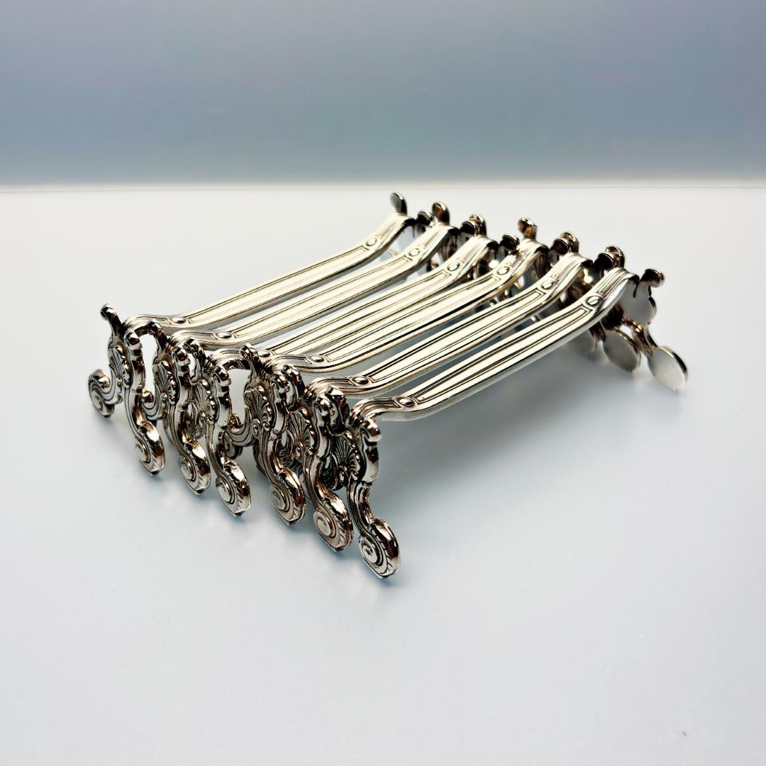 クリストフル ヴァンドーム アルカンシア ナイフレスト 6本セット 箸置き 仏製