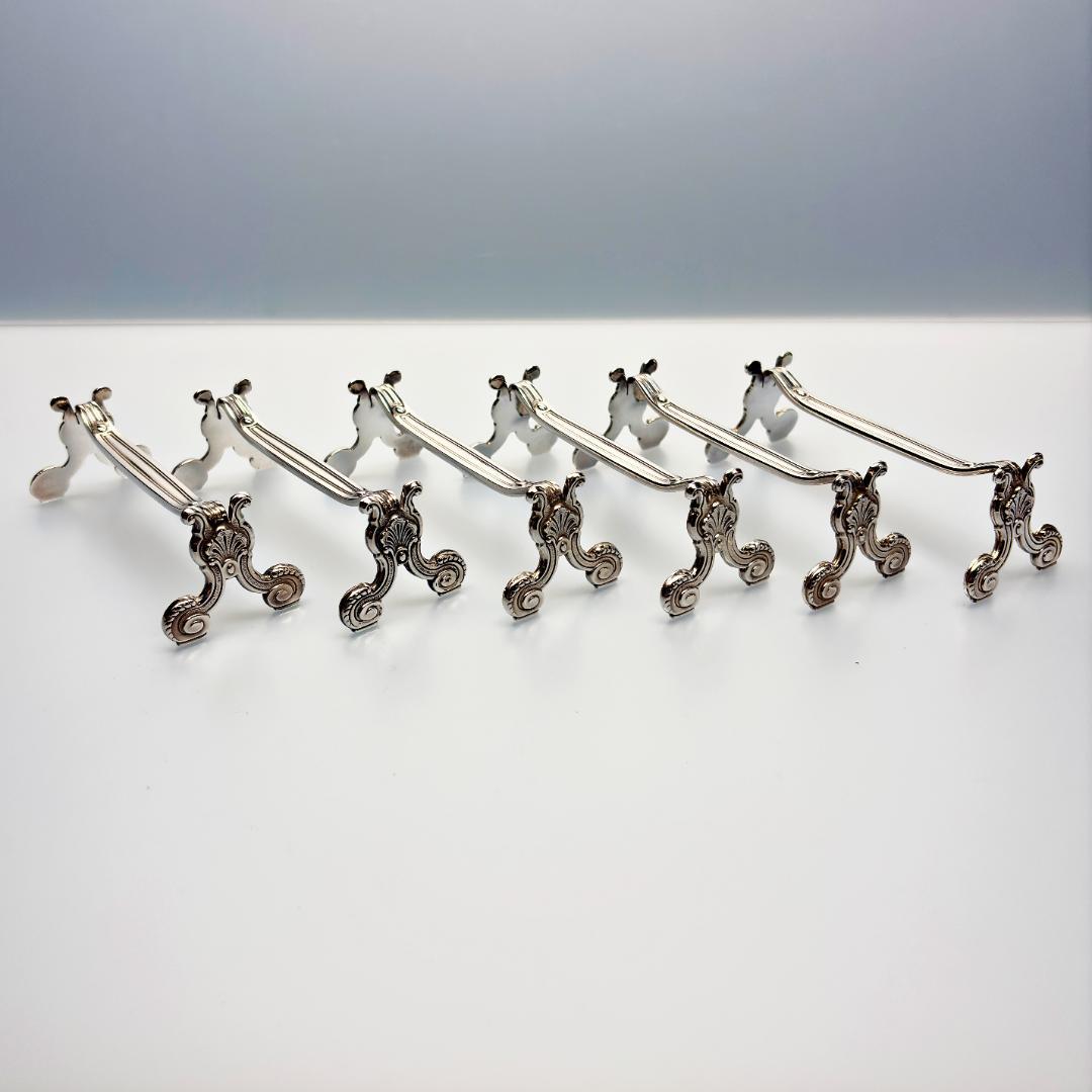 クリストフル ヴァンドーム アルカンシア ナイフレスト 6本セット 箸置き 仏製