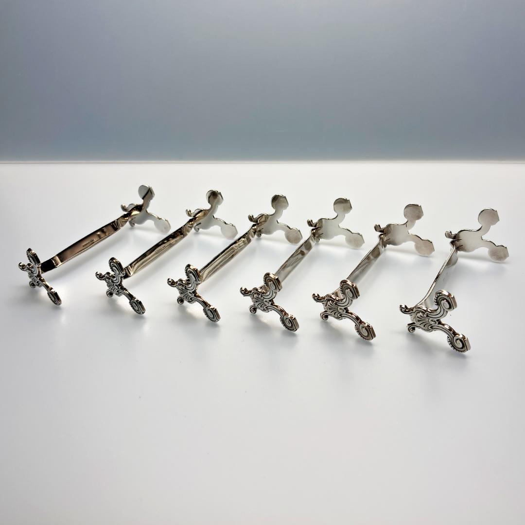 クリストフル ヴァンドーム アルカンシア ナイフレスト 6本セット 箸置き 仏製