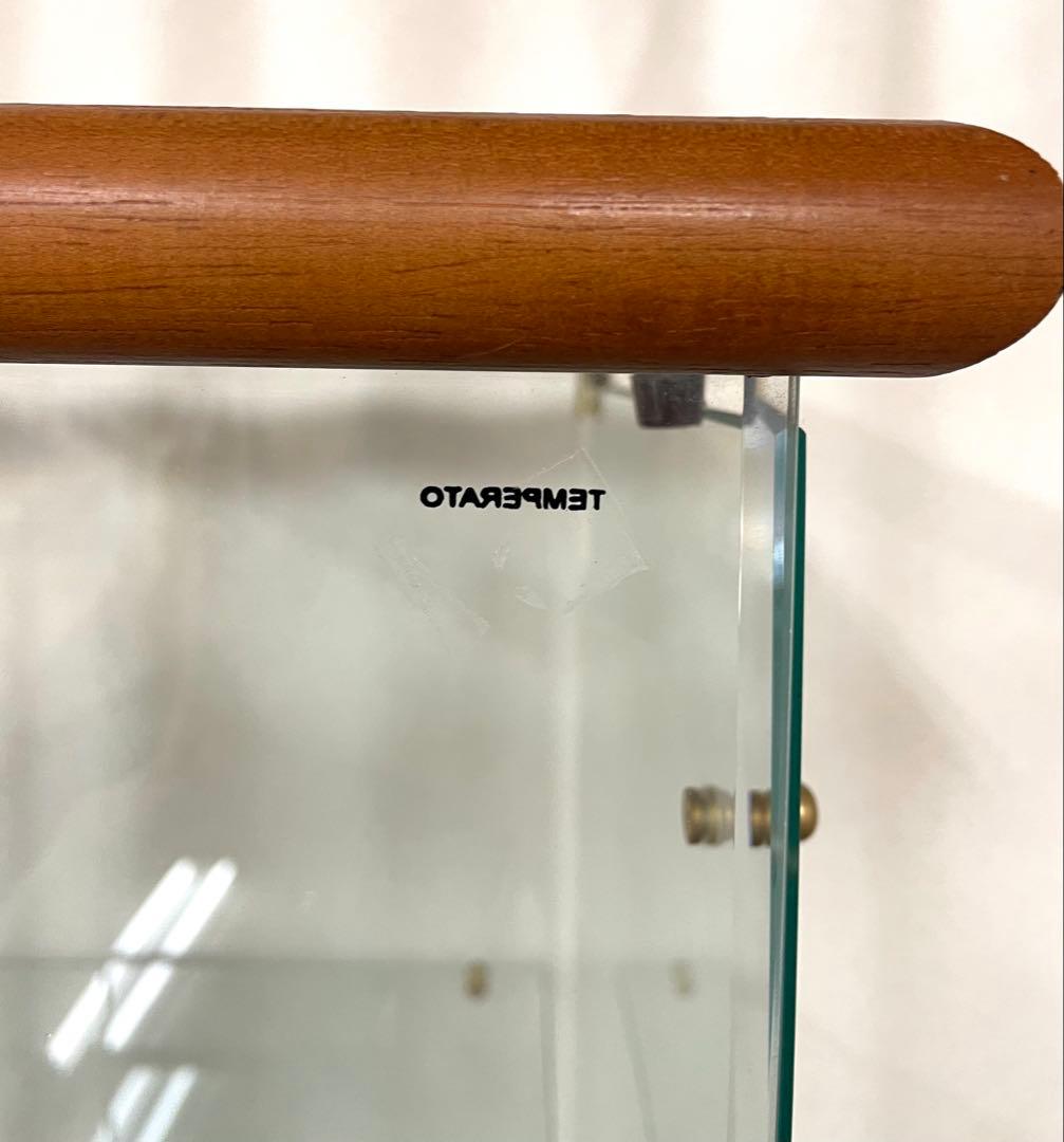 TEMPERATO ガラスショーケース コレクションボード 美品