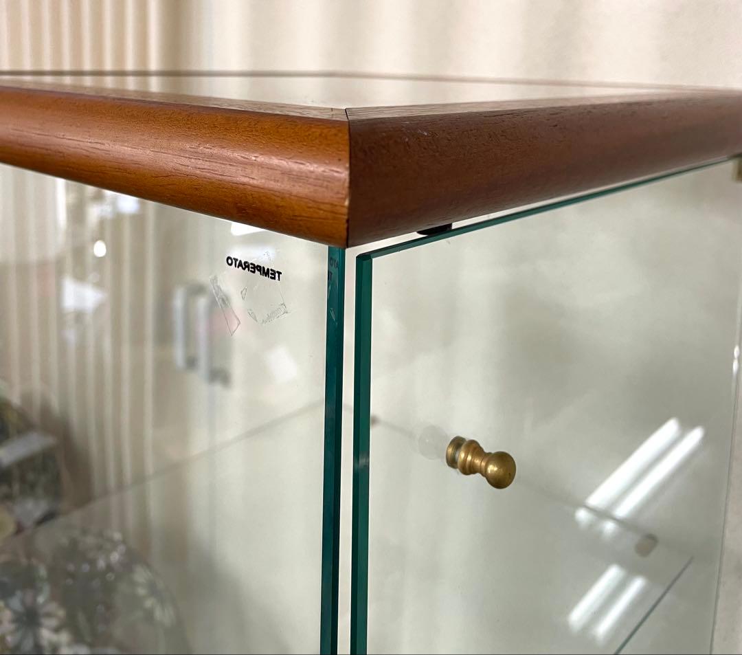 TEMPERATO ガラスショーケース コレクションボード 美品