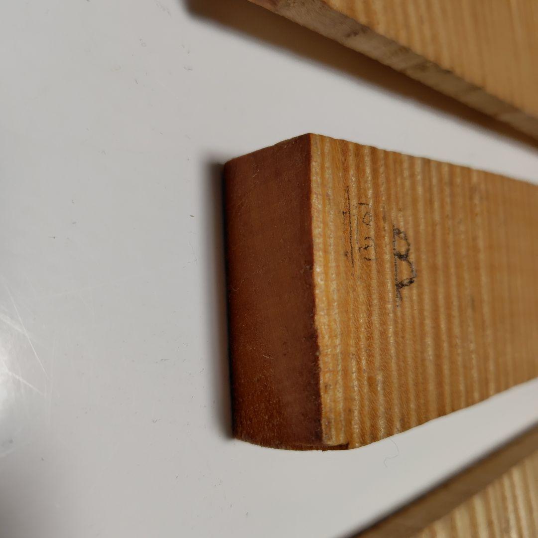 バイオリン用横板・ネック材セット 7本