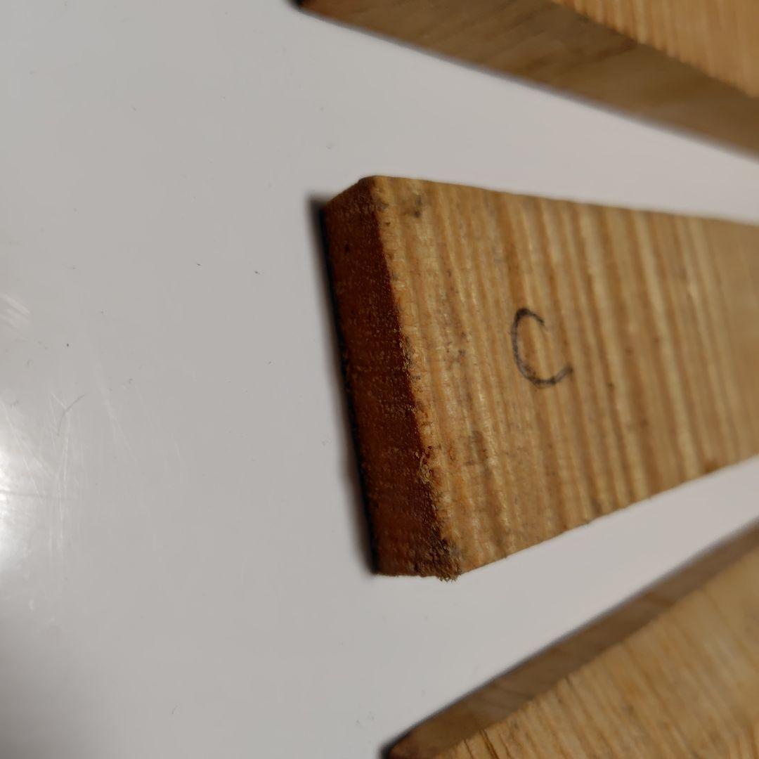 バイオリン用横板・ネック材セット 7本