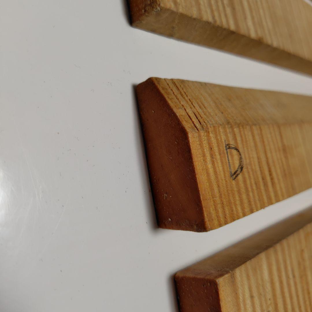 バイオリン用横板・ネック材セット 7本