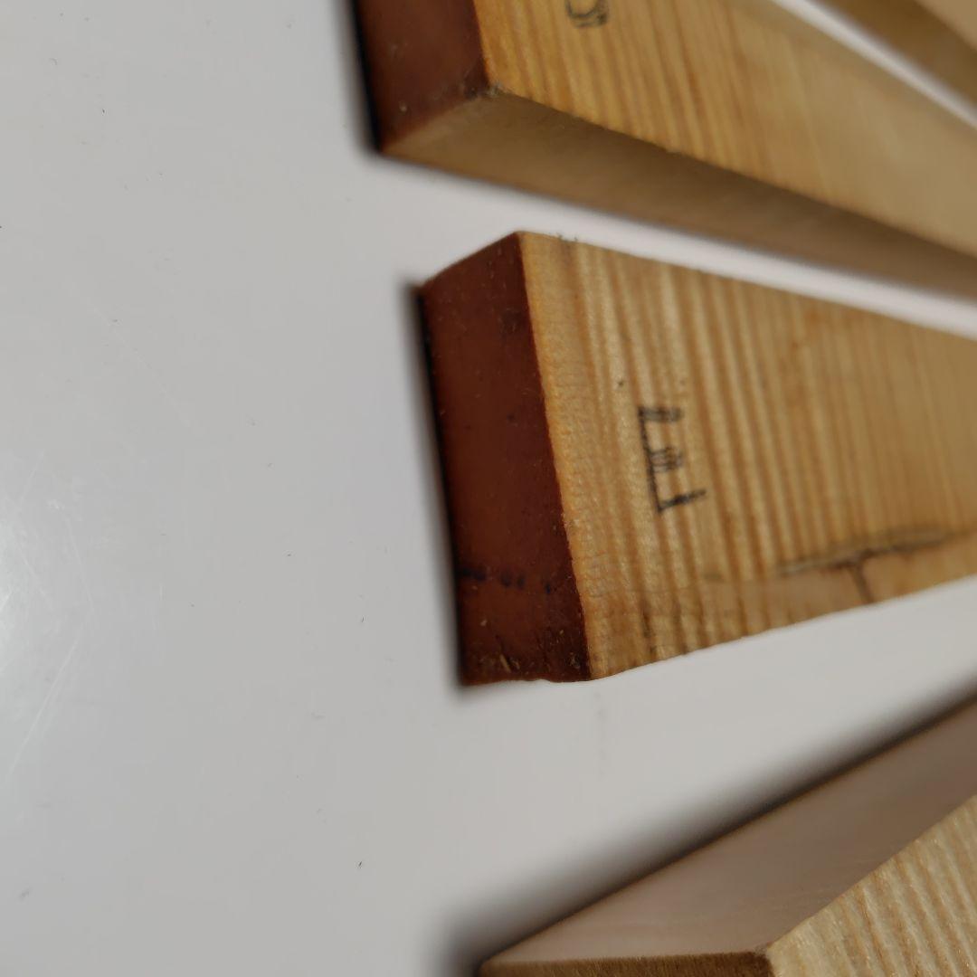 バイオリン用横板・ネック材セット 7本