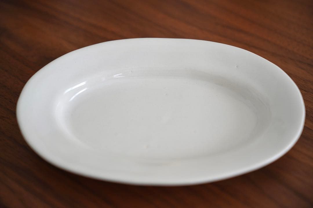 美品☆ 新品未使用 河合竜彦 リム うつわ プレート オーバル 作家 即日発送