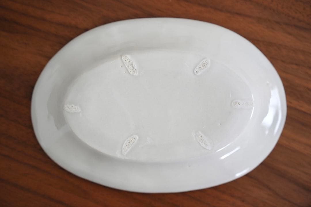 美品☆ 新品未使用 河合竜彦 リム うつわ プレート オーバル 作家 即日発送