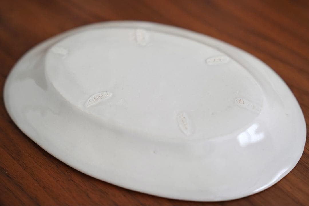 美品☆ 新品未使用 河合竜彦 リム うつわ プレート オーバル 作家 即日発送