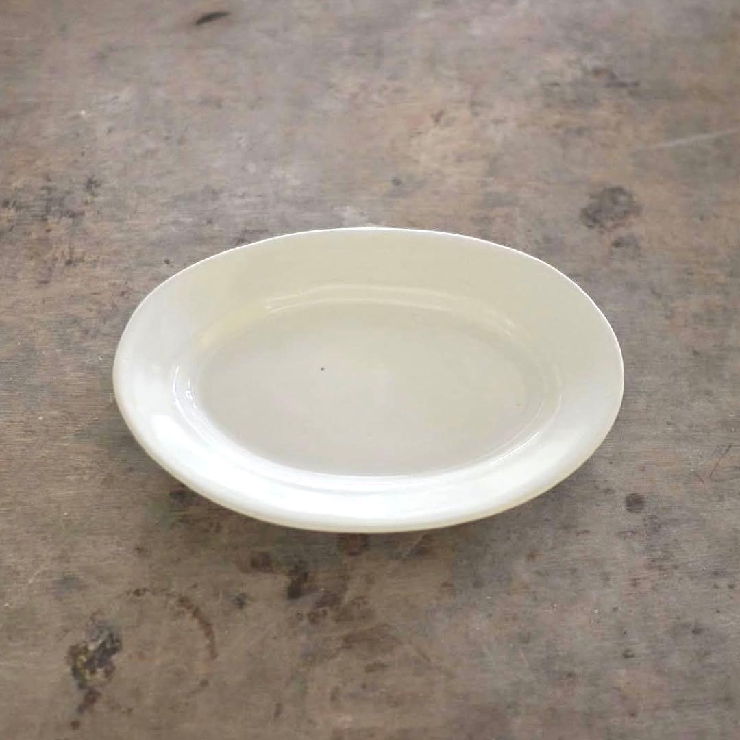 美品☆ 新品未使用 河合竜彦 リム うつわ プレート オーバル 作家 即日発送