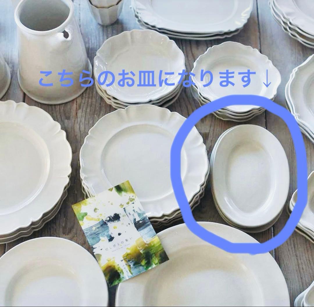 美品☆ 新品未使用 河合竜彦 リム うつわ プレート オーバル 作家 即日発送