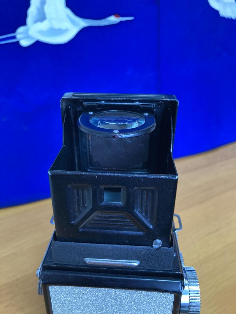 ちょっと楽しい　キラキラ感　YashicaFlex インテリアにも