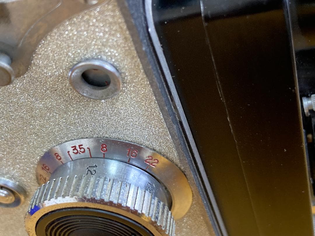 ちょっと楽しい　キラキラ感　YashicaFlex インテリアにも