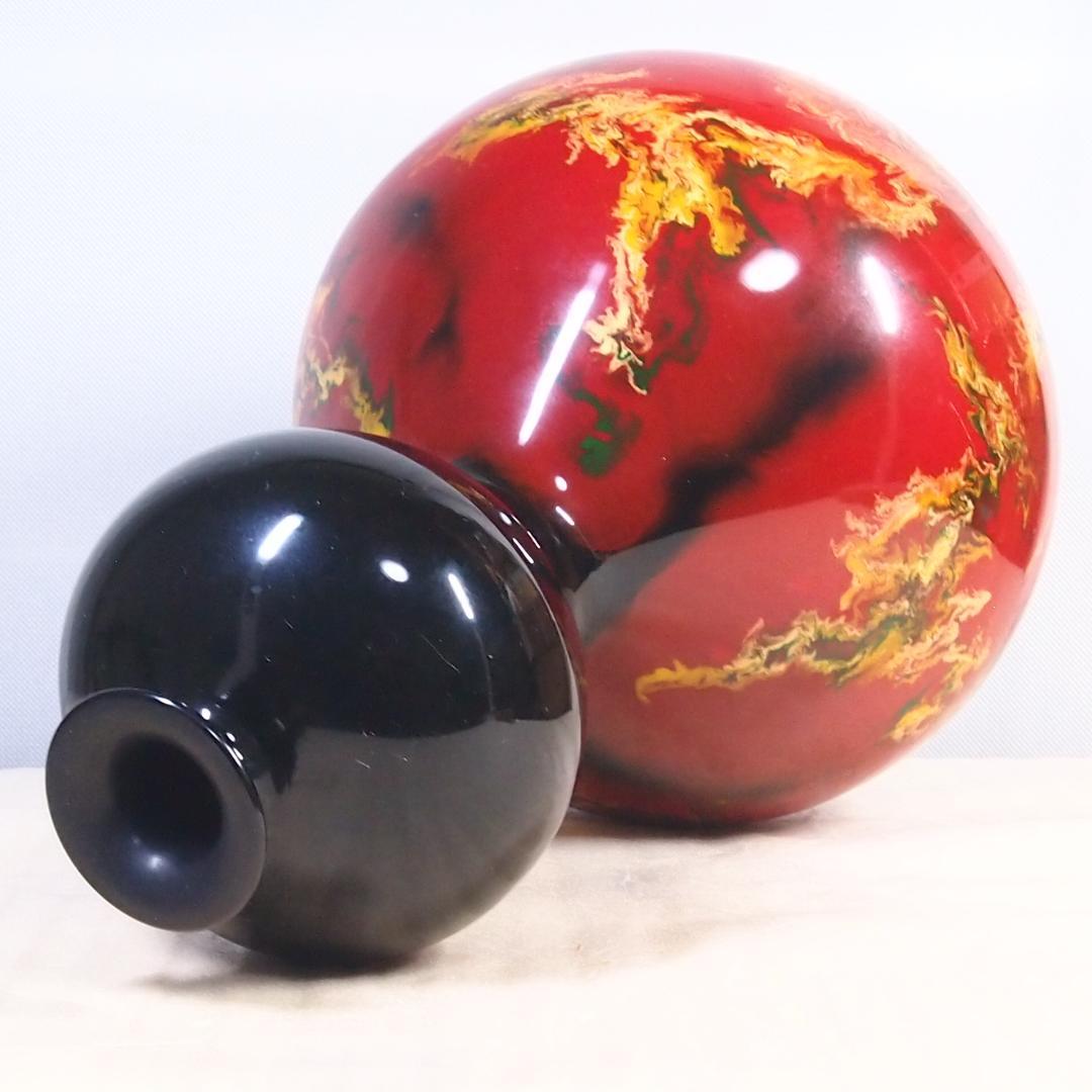 【良品】九谷焼 佐野慧成作 瓢型壺 ひょうたん壺 花器/花瓶/飾り壺 インテリア