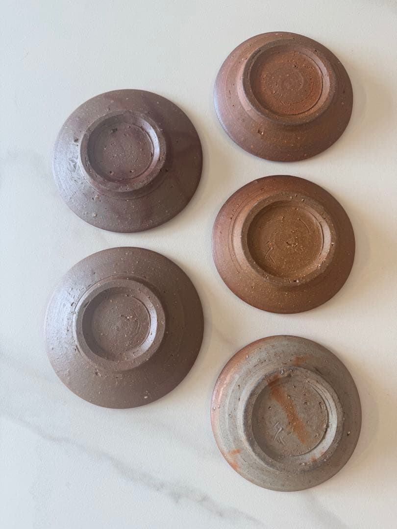 ④大友久 小皿 2種 計5枚 セット