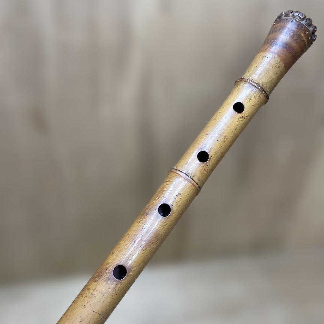 尺八 54cm 和楽器 伝統工芸 竹製 管楽器
