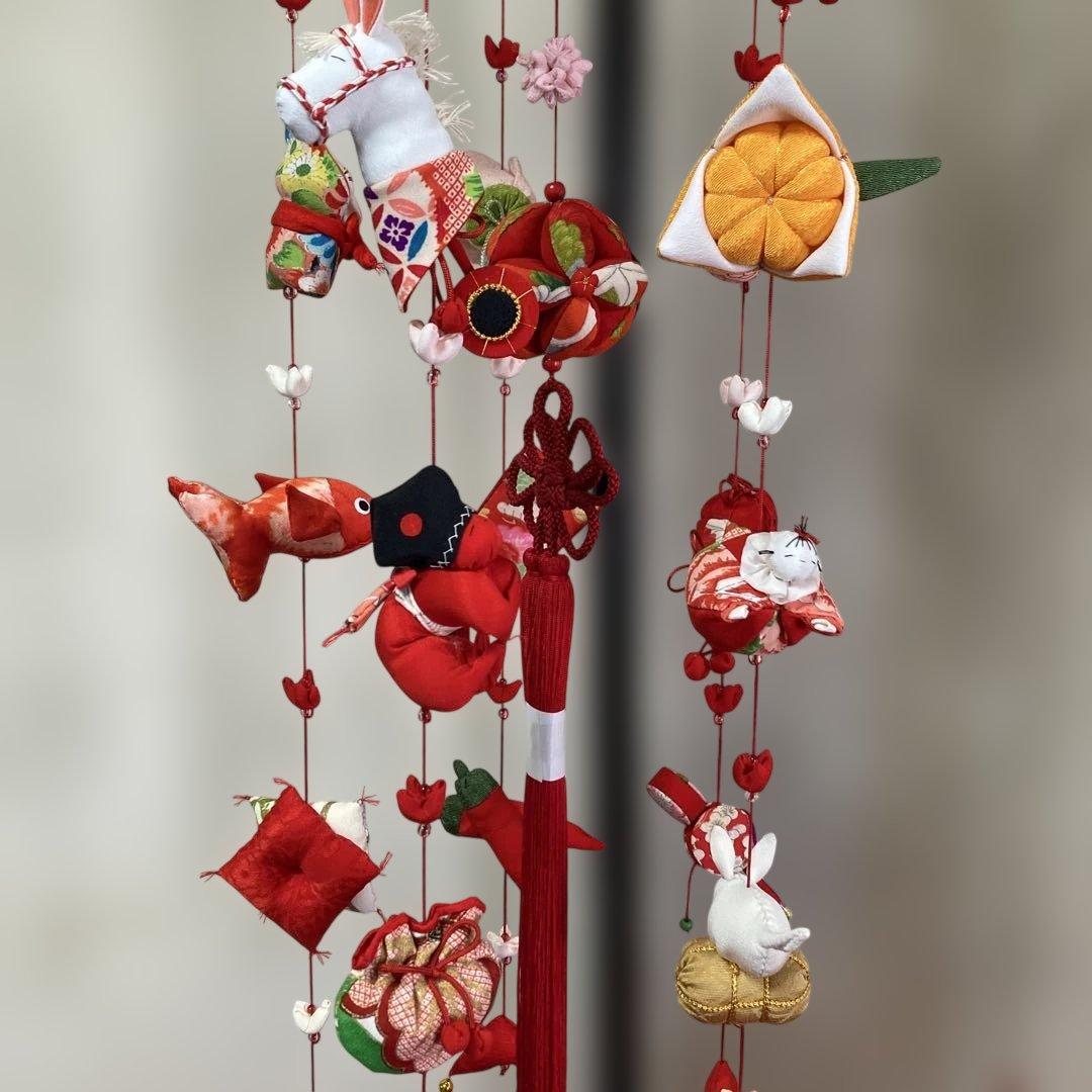 621 Teddy　吊るし雛　吊るし飾り ハンドメイド