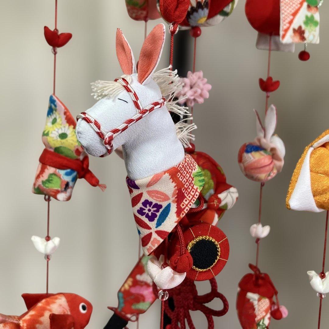 621 Teddy　吊るし雛　吊るし飾り ハンドメイド