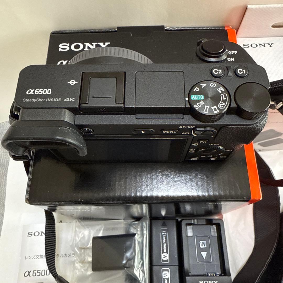 SONY α6500 ボディ、ACC-TRW セット