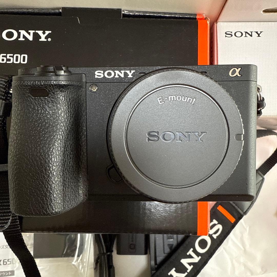 SONY α6500 ボディ、ACC-TRW セット