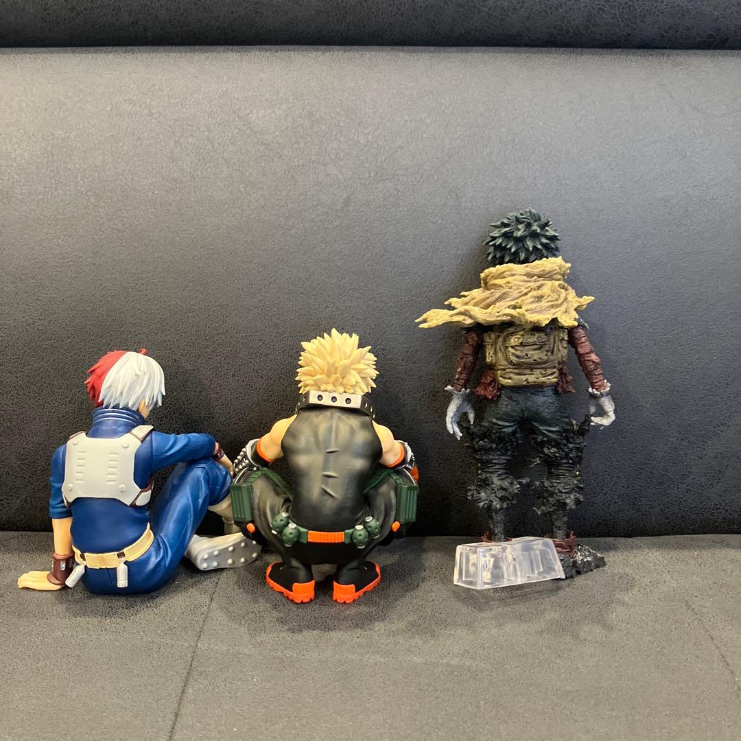 一番くじ 僕のヒーローアカデミア フィギュア 3体セット 爆豪勝己 緑谷出久