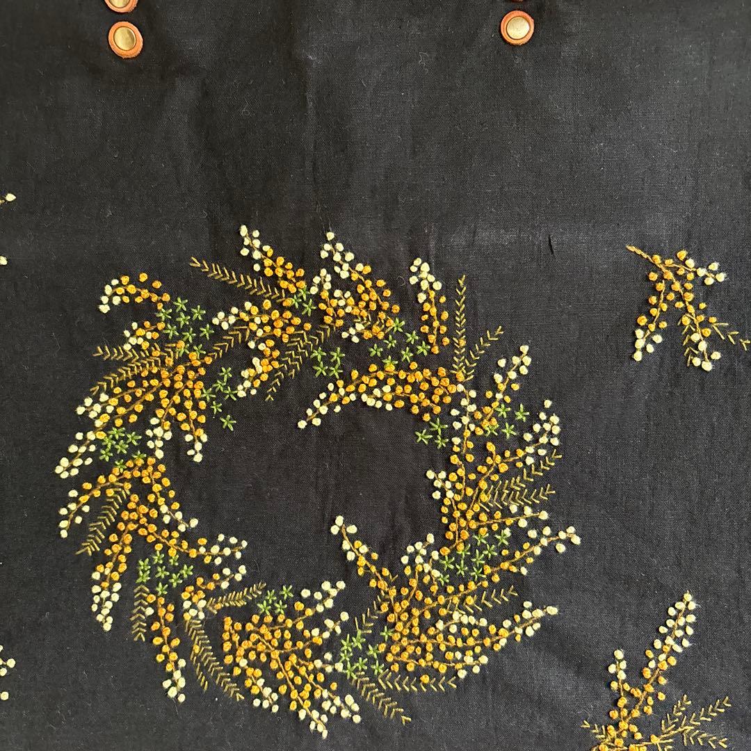 手刺繍ハンドメイド バッグ