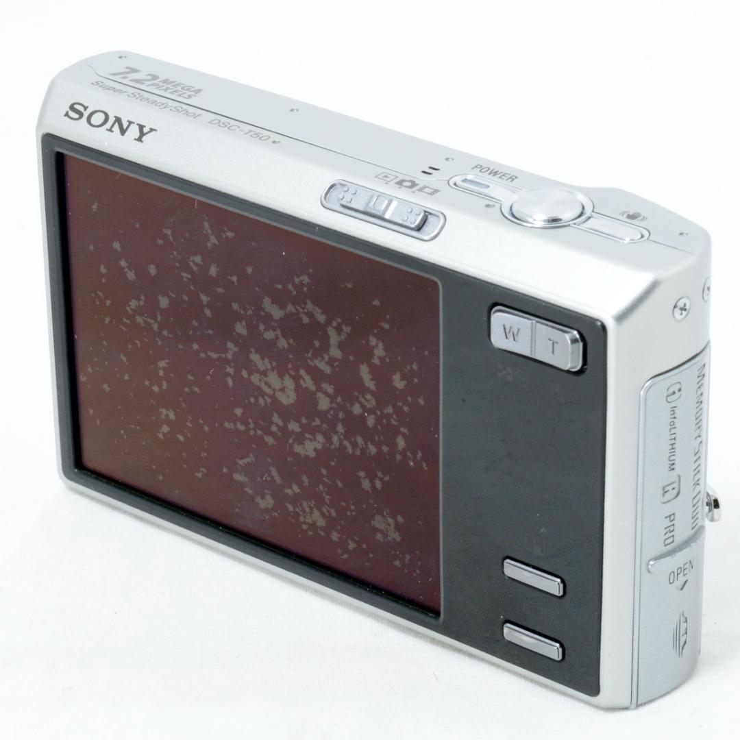 ⭐️実用品⭐️SONY ソニー Cyber Shot DSC-T50 シルバー
