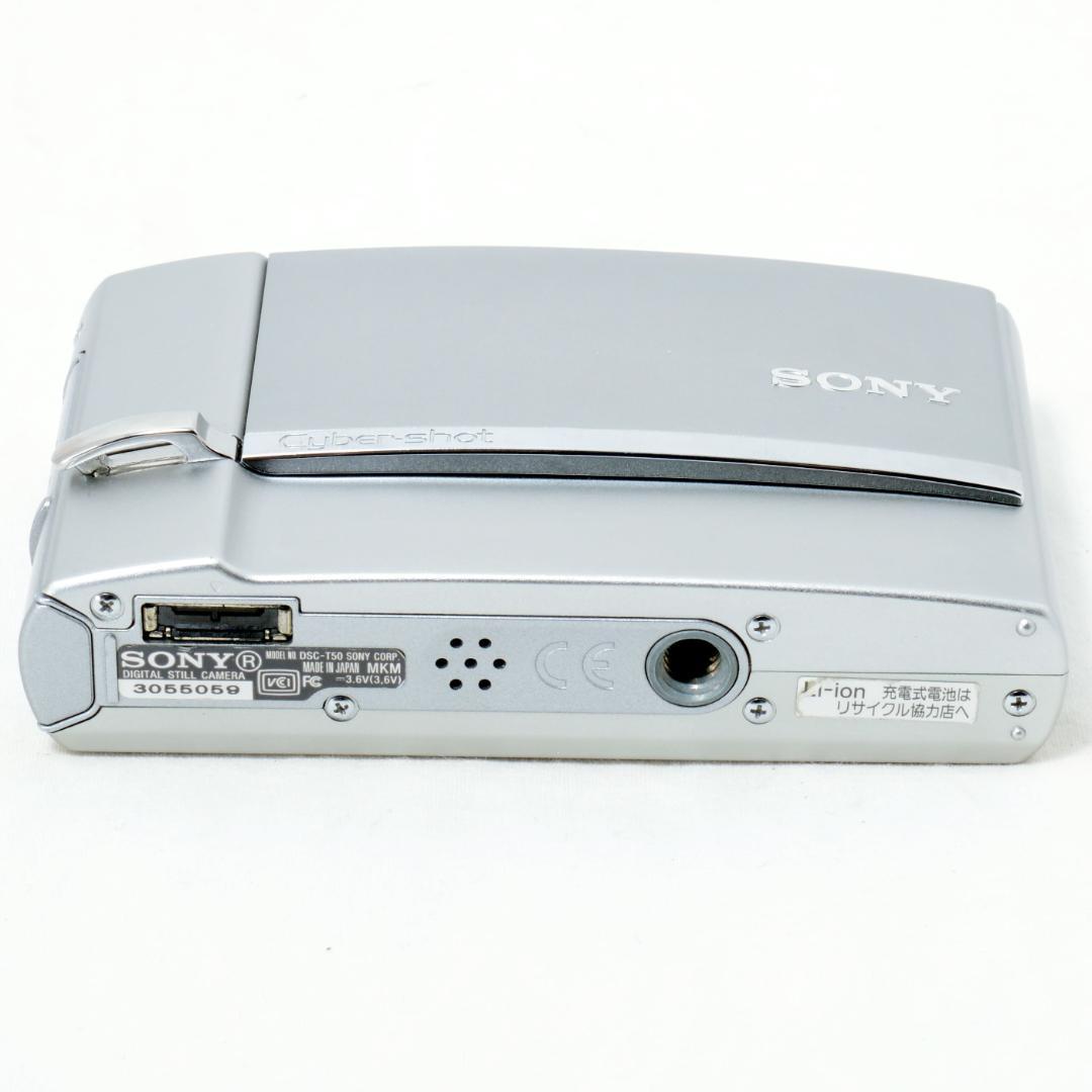 ⭐️実用品⭐️SONY ソニー Cyber Shot DSC-T50 シルバー