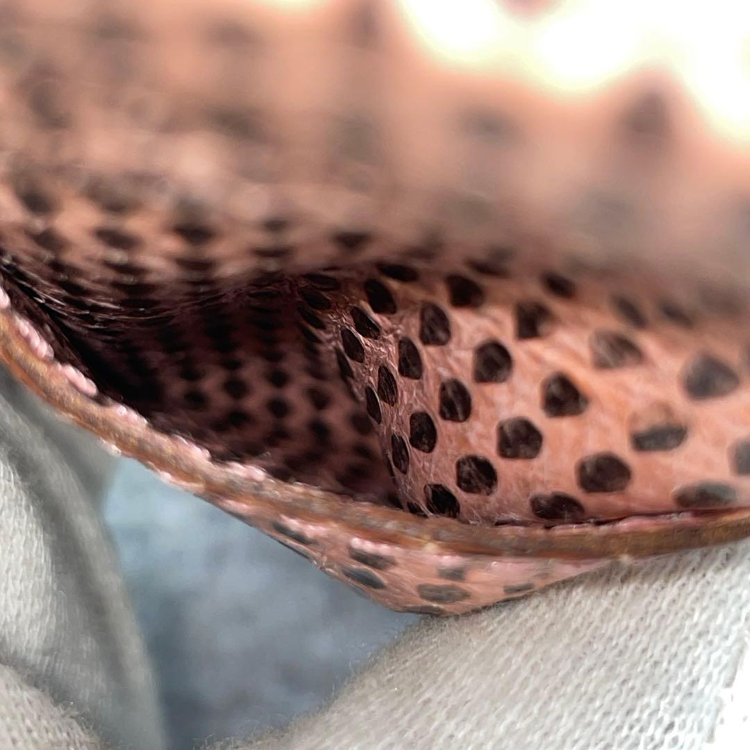 【美品】GUCCI グッチ　シガレットケース　ピンク　レザー　小物入れ