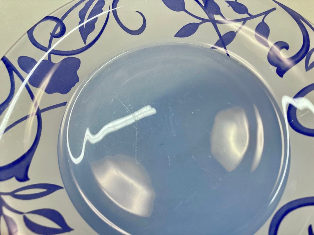 フランス製　ガラス食器 ③ 中皿