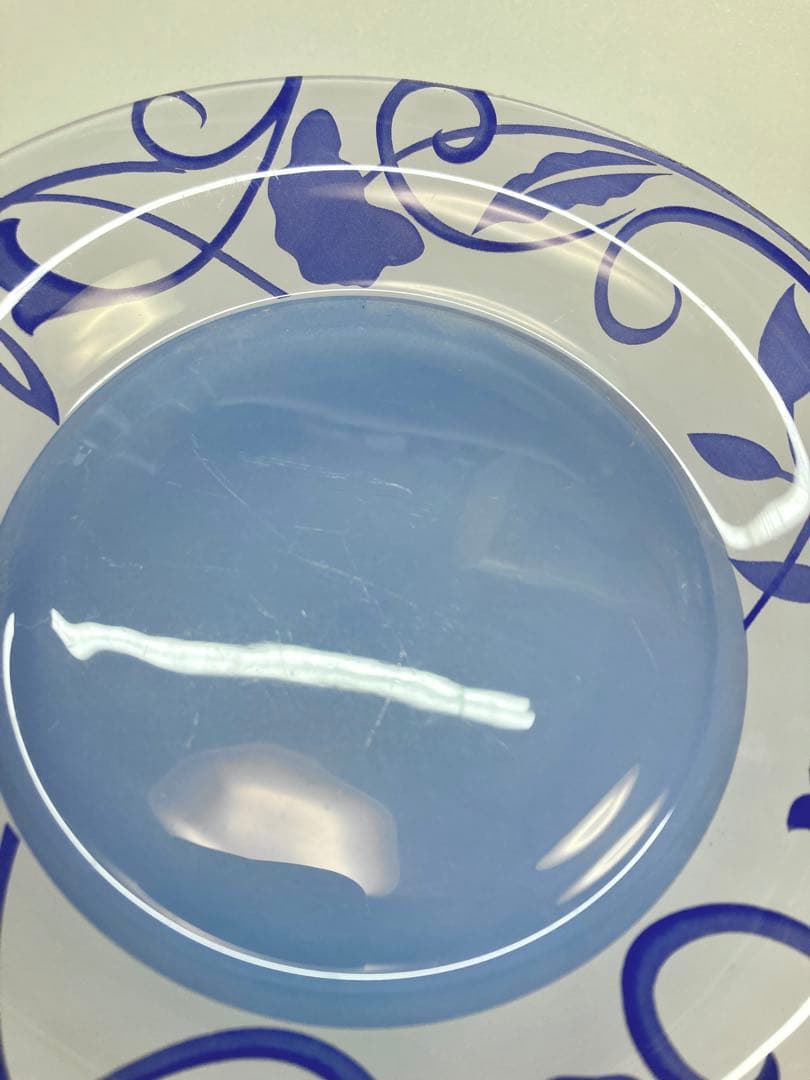 フランス製　ガラス食器 ③ 中皿