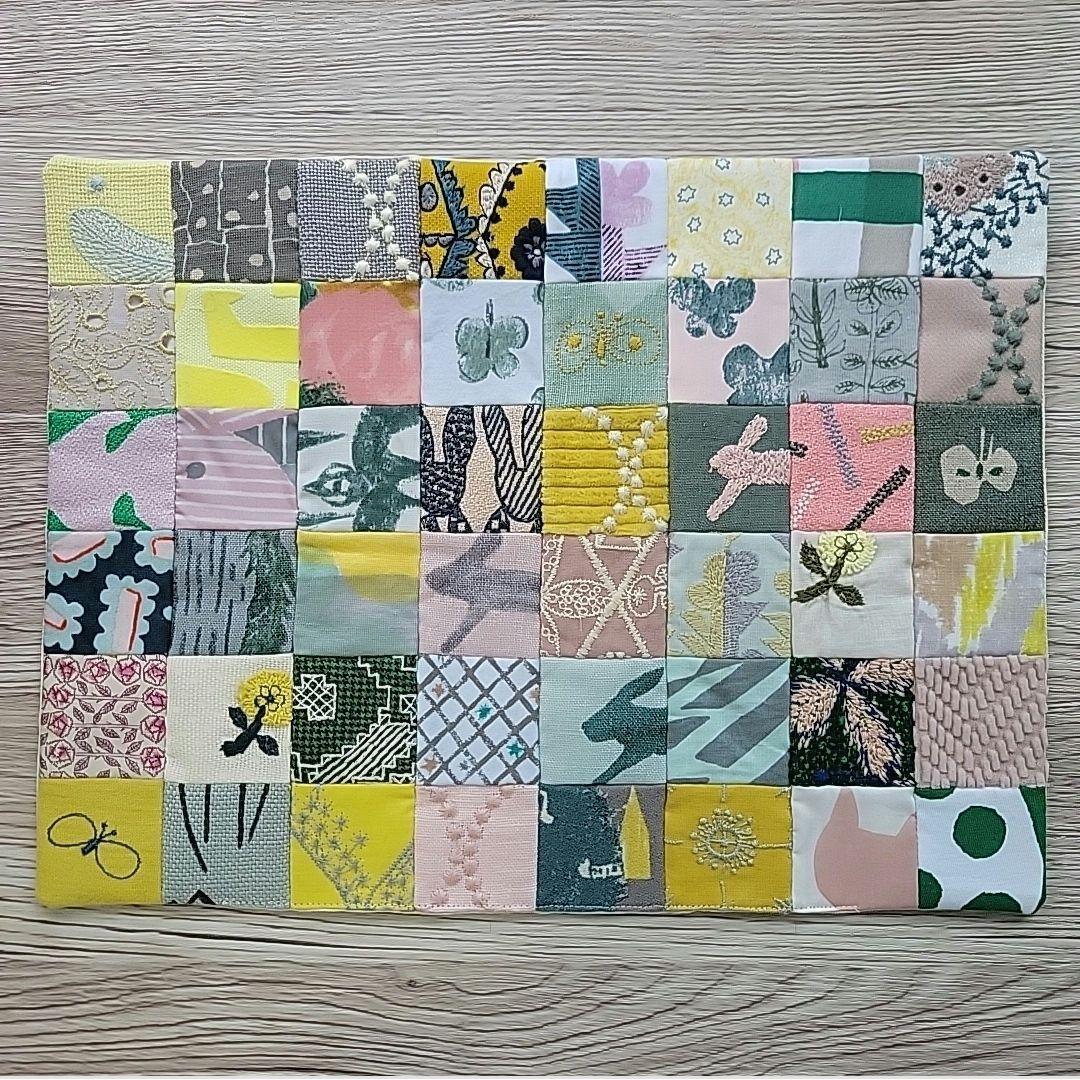 mina perhonenミナペルホネンハンドメイドフリーマット⑲