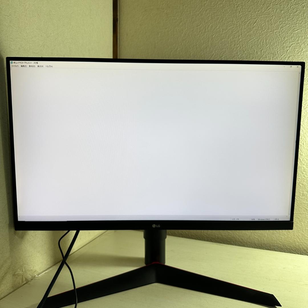 LG 144Hz対応 27インチ ゲーミングモニター
