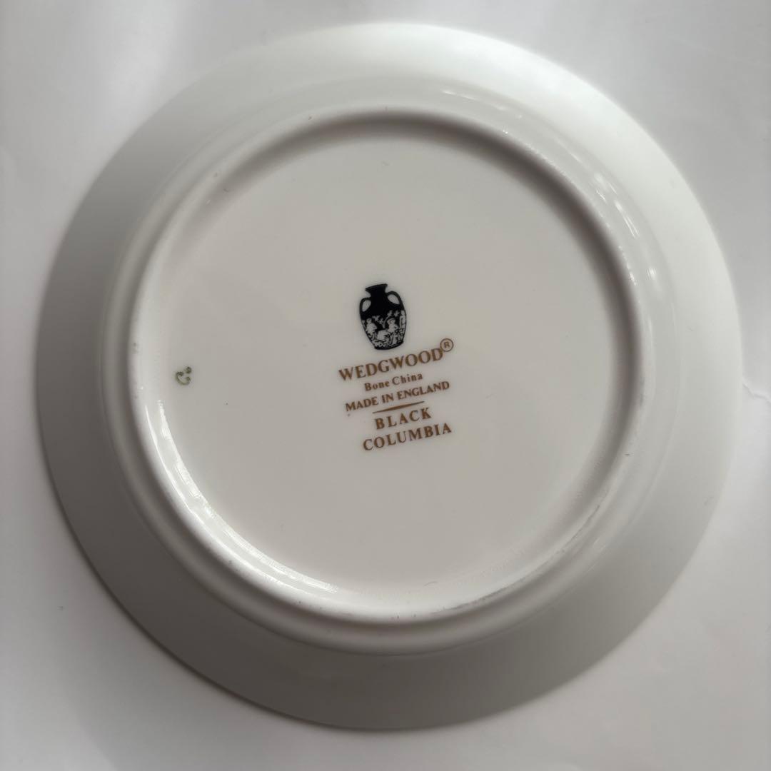ウェッジウッド　ブラックコロンビア　フルーツボウル　サラダボウル　皿4枚